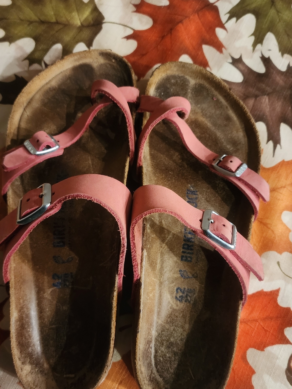 Birkenstock Pink Double Buckle Women’s Sandals